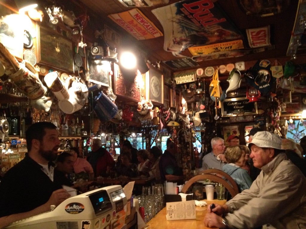 Bar area